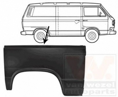 VAN WEZEL 5870148 -  Боковина